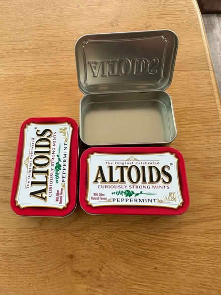 Photo of free 27 Empty Altoid Tins (Eaton NR4) #1