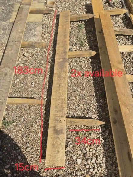Photo of free Treated gravel board lawn edging (Ruislip HA4) #2