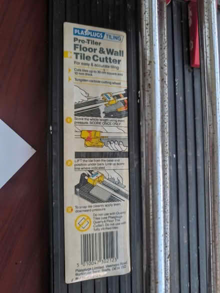 Photo of free Tile cutter - wall & floor tiles (HA6 Northwood) #2