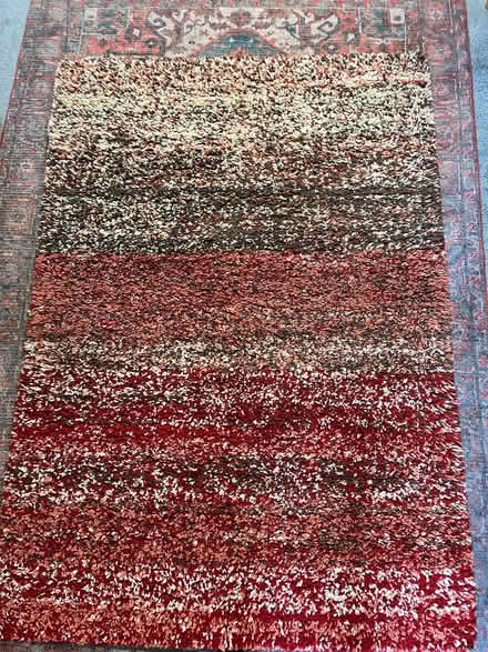 Photo of free Russet stripes rug 170x120cms (Kings Langley WD4) #3