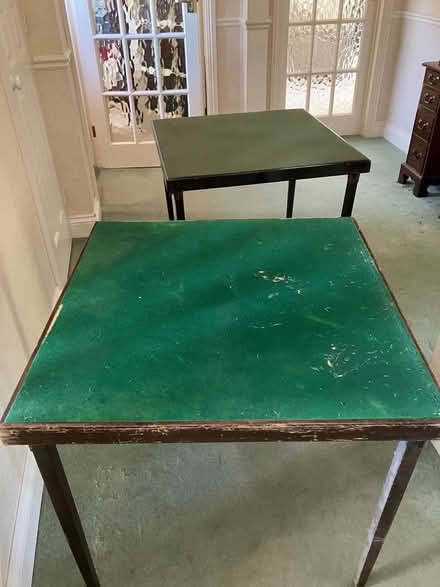 Photo of free Two Card Tables (Stock CM4) #1
