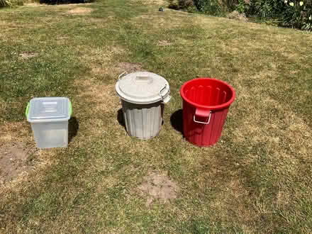Photo of free Plastic storage bins (corley) #1