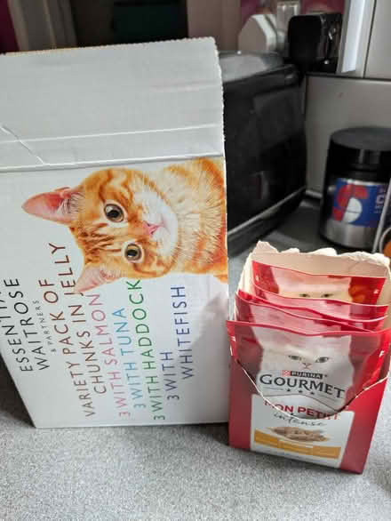 Photo of free Cat food sachets (Ebbw Vale, NP23) #1