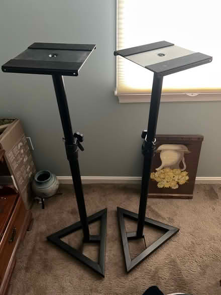 Photo of free Studio monitor/speaker stands (Columbia, MD) #1