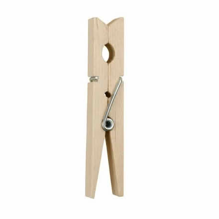 Photo of Wooden clothes pegs (Hackney Downs) #1