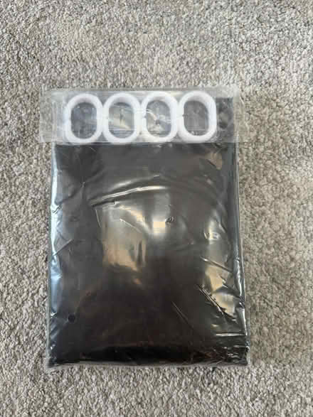 Photo of free Black Shower Curtain (TW2 Twickenham) #1