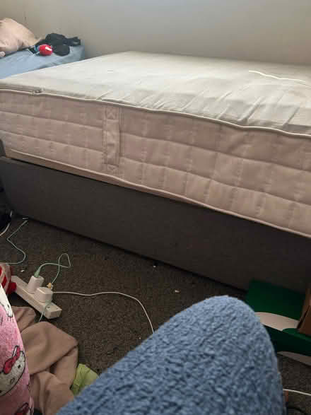 Photo of free 2 bed bases and a single sized mattress (Netherfields TS3) #3