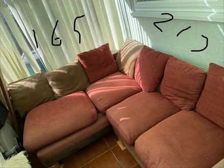Photo of free Corner sofa (Stone Cross BN23) #1