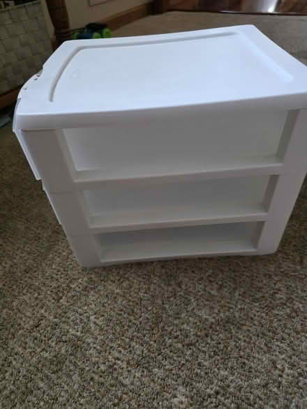 Photo of free Small sterilite 3 drawer storage (Port Monmouth) #2