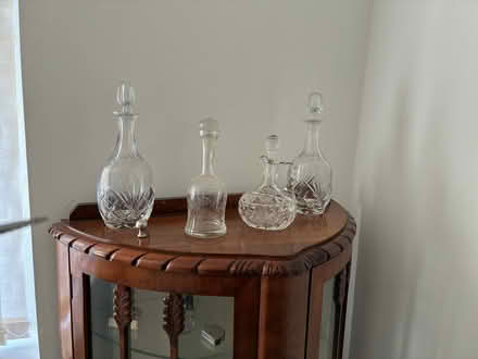 Photo of free Glass decanters (Faversham ME13) #1
