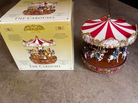 Photo of free children’s table-top carousel (Middletown off Dwight Rd) #2