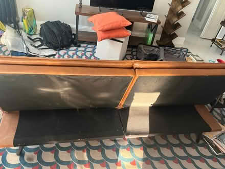 Photo of free Leather Futon (Rogers Park) #4