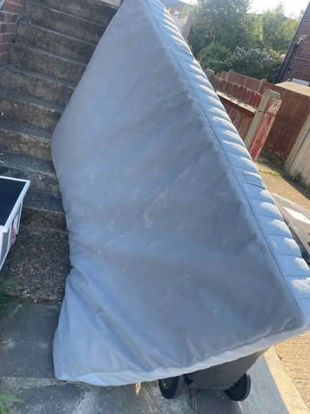 Photo of free Double mattress and bed frame (Surbiton) #1