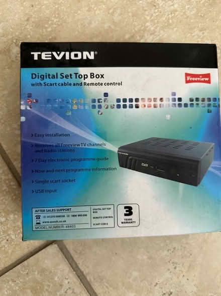 Photo of free Set top freeview box pr8 2hx. Will also be listed elsewhere. (Southport PR8) #1
