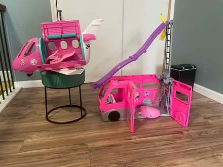 Photo of free Barbie plane and truck (11422) #2