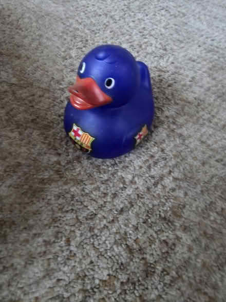 Photo of free FC Barcelona rubber duck (Port Monmouth) #1