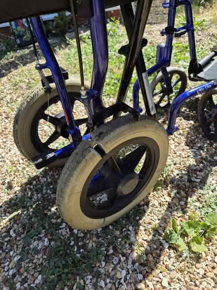 Photo of free Foldable wheel chair (Tewin) #3