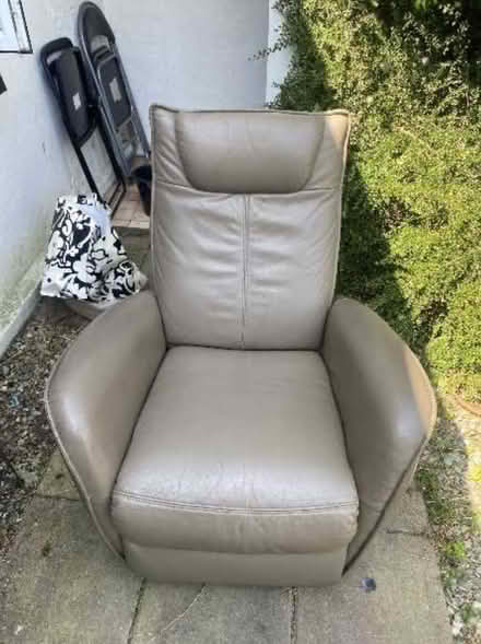 Photo of free Recliner Leather Chair (Rathdrum) #1
