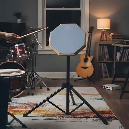 Photo of free 7.87-inch Mute Drum Practice Pad Set (Moor Allerton LS17) #1