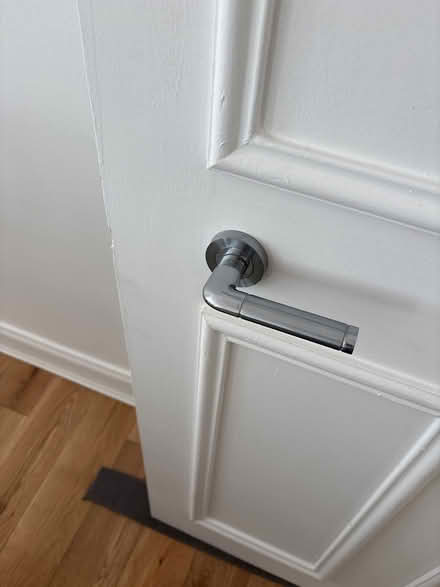 Photo of free White painted wood door (West End G3) #2