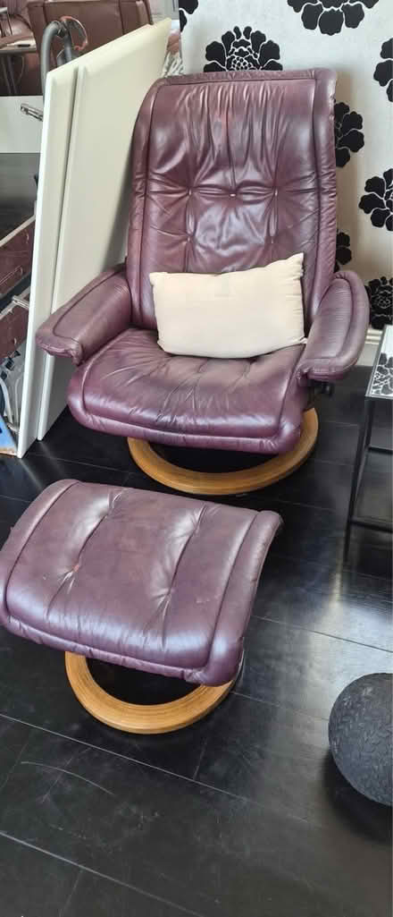 Photo of free Office Chair & Foot Stool (Skerries) #1