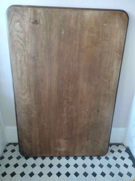 Photo of free Mahogany table top (Catford SE6) #1