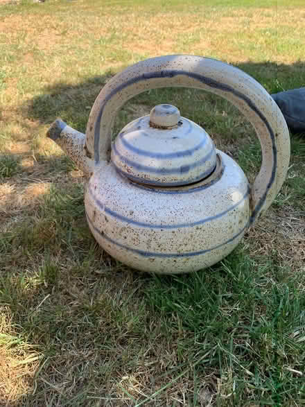 Photo of free Large decorative tea pot - used (Addlestone KT15) #1