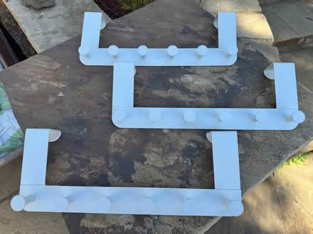 Photo of free 3 x back of door hooks (St John's TN13) #1