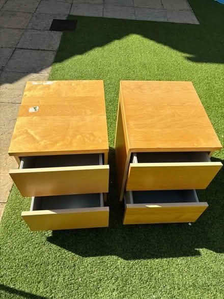 Photo of free Malm (IKEA) two drawer units. Birch colour (Oxley Park MK4) #2