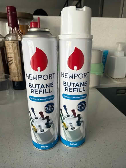Photo of free 2x butane refill cans (Southwark SE1) #1