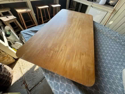 Photo of free Table/desk top (Forest Green GL6) #1