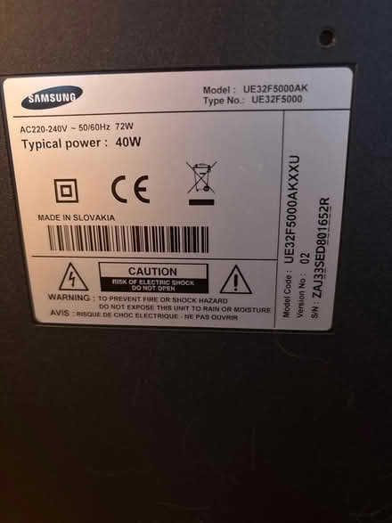 Photo of free Samsung Series 5 LED Smart TV 80cm (Hornsey N8) #3