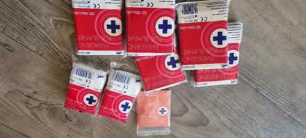 Photo of free 5 x foil blankets, out of date bandages+faceshield (Penrith CA11) #1