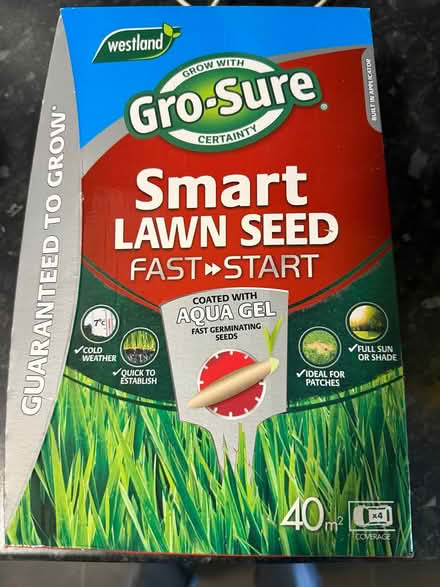 Photo of free Gro-sure smart lawn seed (Carshalton) #1