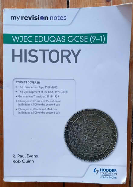Photo of free GCSE Eduqas History textbooks and revision guide (Divinity Road OX4) #2