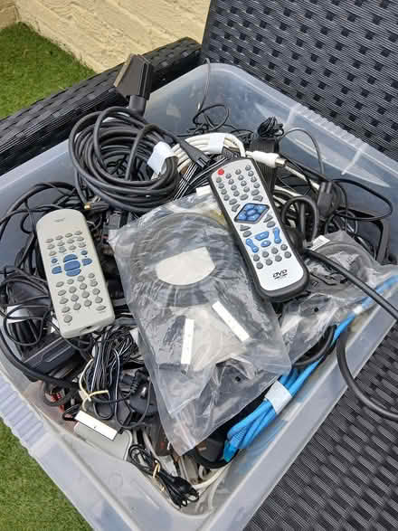 Photo of free Cables wires remotes etc (Burradon NE23) #2