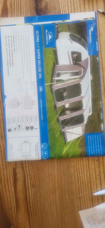 Photo of free SunCamp air volution caravan awning (Beacon Fell PR3) #1
