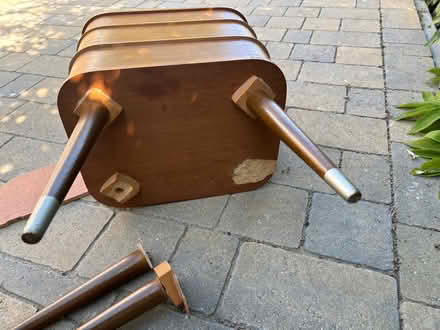 Photo of free Mid century sewing box (broken) (Keyford area, Frome, BA11) #3