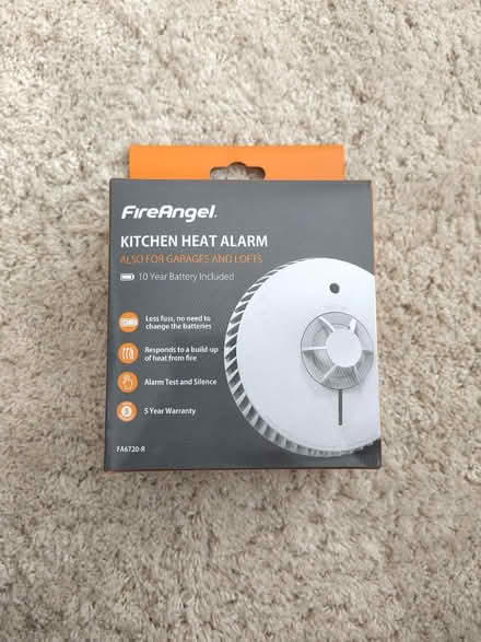 Photo of free Battery powered kitchen heat alarm (Hooley CR5) #1