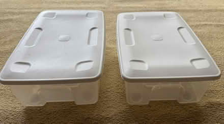 Photo of free Plastic Storage Containers (Cupertino - DeAnza and 280) #1