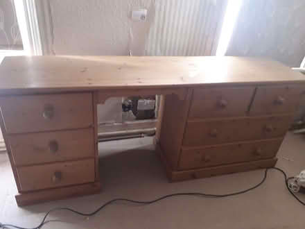Photo of free Two sets of pine drawers that can be converted into a desk (Little Neston CH64) #1