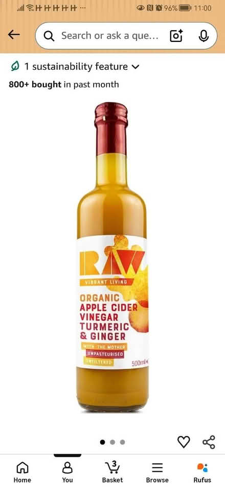 Photo of free Apple cidar vinegar (Kings Norton) #1