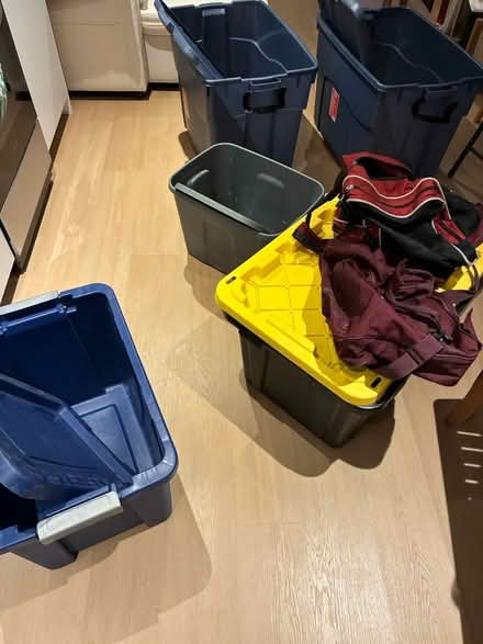 Photo of free Bins and gym bags (Senawk) #1
