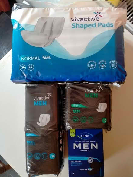 Photo of free Mens incontinence pads (Broadstairs CT10) #1