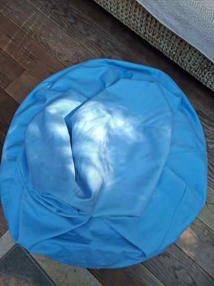 Photo of free Bean bag, light blue (Taverham NR8) #3