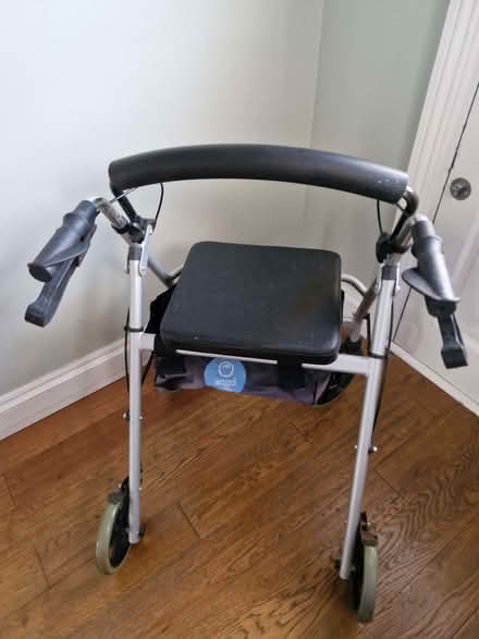 Photo of free Hardly used walker with brakes (Great Baddow CM2) #3