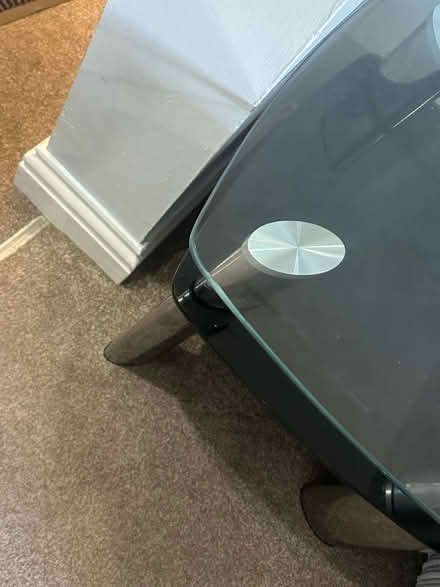 Photo of free Glass table (Normanton, West Yorkshire WF6) #1