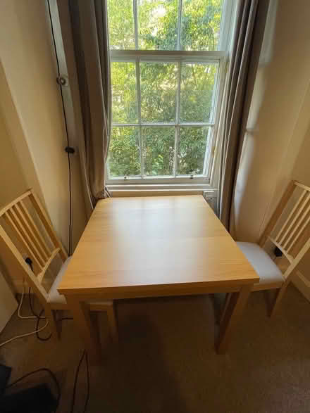 Photo of free Extendable table and chair set (Stockbridge Edinburgh) #1