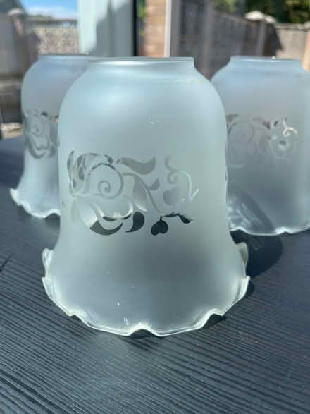 Photo of free Three plastic lightshades (Greaves LA1) #1