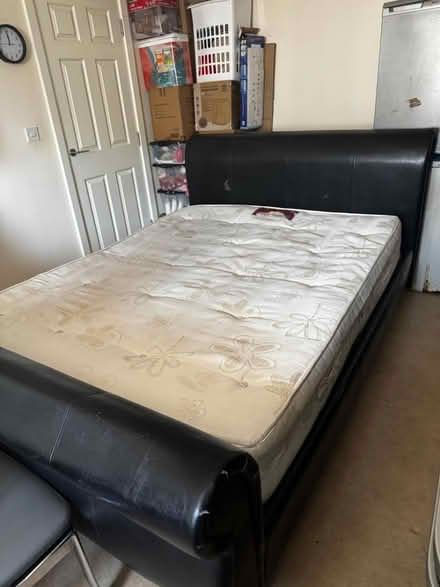 Photo of free Double Bed &Mattress (Bradford BD6) #2
